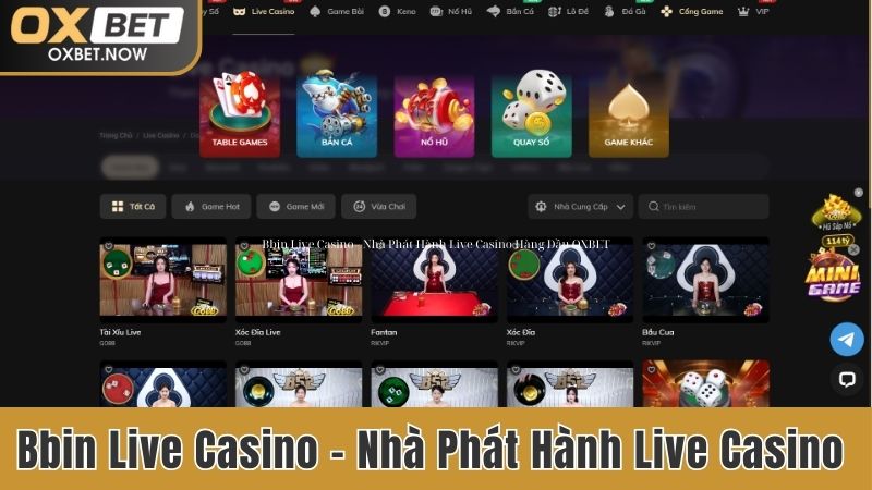 Bbin Live Casino