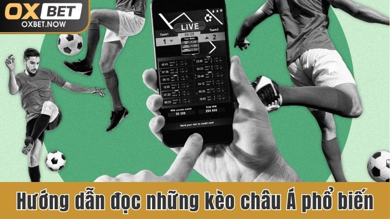 Hướng dẫn đọc những kèo châu Á phổ biến
