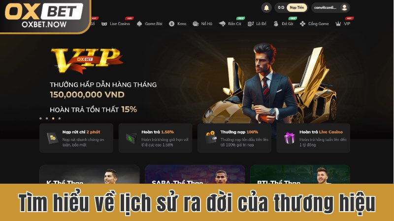 Thông tin lịch sử ra đời của thương hiệu cá cược